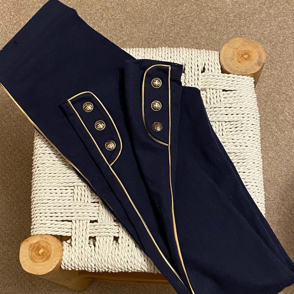 Ralph Lauren Navy Leggings - Picture 1 of 4